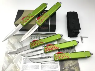 OTF knife Aluminum Handle Spring Assisted Double Action