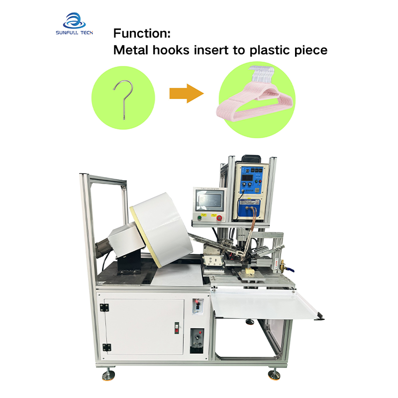 Máquina para colgar ropa de plástico de alta calidad.