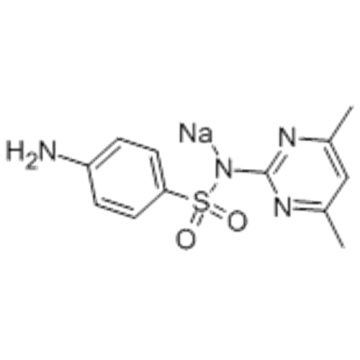Sulfamethazine sodyum tuzu CAS 1981-58-4