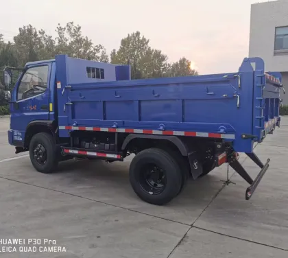 Three ring dump trucks