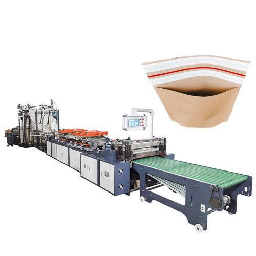 Brown Kraft Paper Mailer Package Making Machine