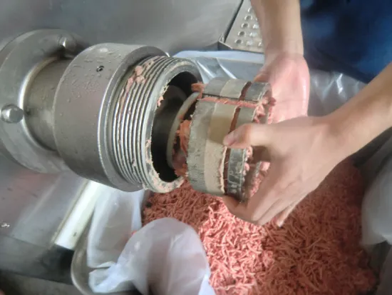 beef pork meat grinder sausage