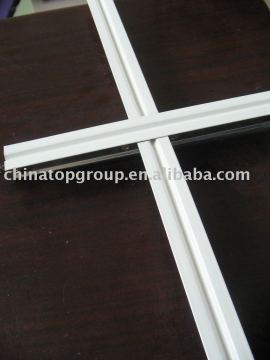 ceiling tee bar, Slim Groove White Ceiling T-grids