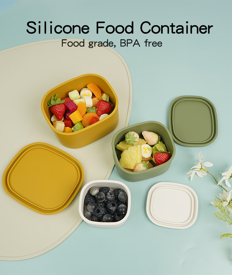 silicone lunch box MFZ-L008