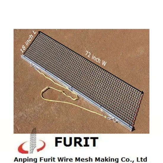 High Quality Steel Drag Mat for Football Turf