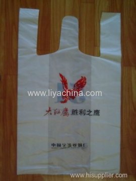 Wholesale Cheap Printed Ldpe/hdpe T-shirt Vest Plastic Bags 