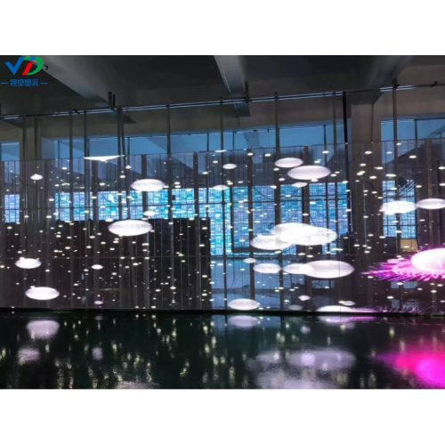 PH10.4-10.4 Advertising Transparent LED Display 1000x500mm