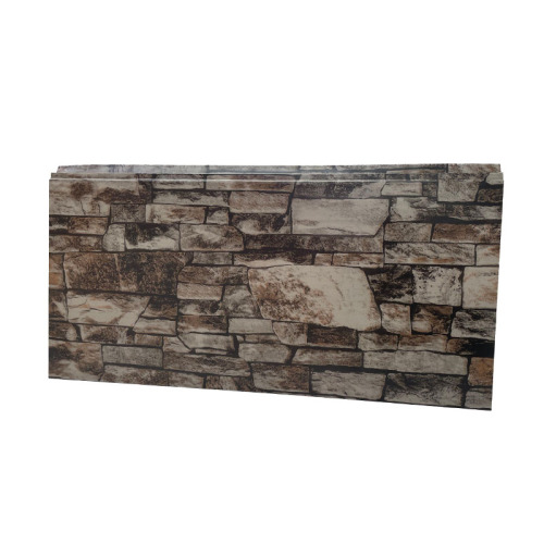 Long Stone Pattern Wall Decoration High-Grade Thermal Insulation Sandwich Panel