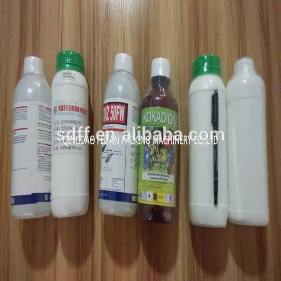 Cheap Price Pesticide Bottle Flow Shrink Packaging Machine