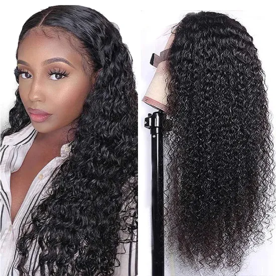 Hd Transparent Swiss Lace Front Wig Human Hair 360 Lace Frontal Wig Glueless Brazilian 100% Virgin Full Lace Wig