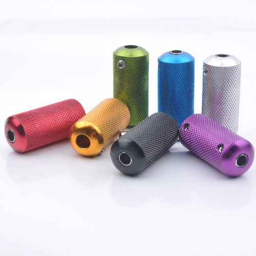 Grips de tatuaje de aluminio 8 colores