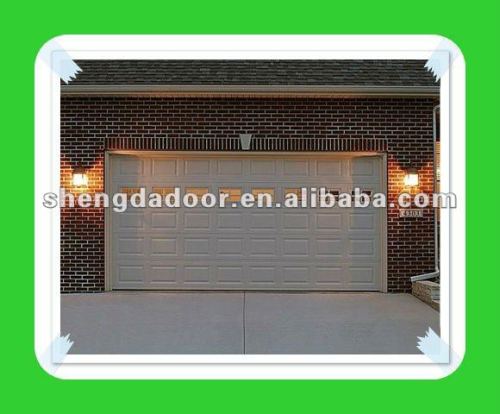 Automatic insulated overhead sectional Garage doors