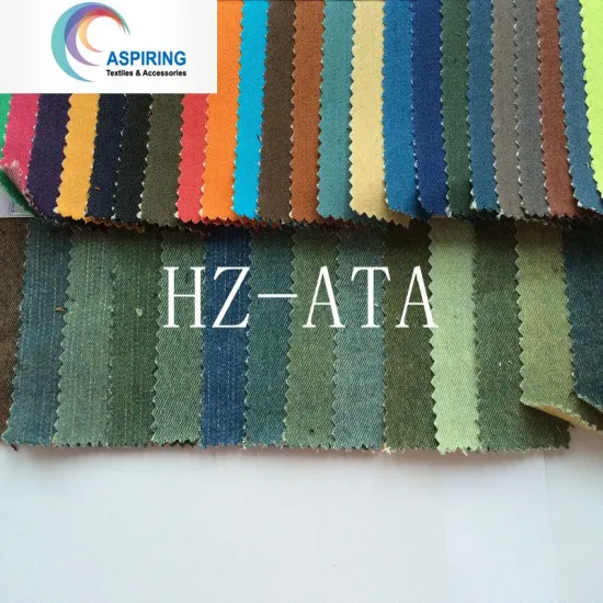 Denim Fabric Indigo Ribbed Twill Denim Fabric