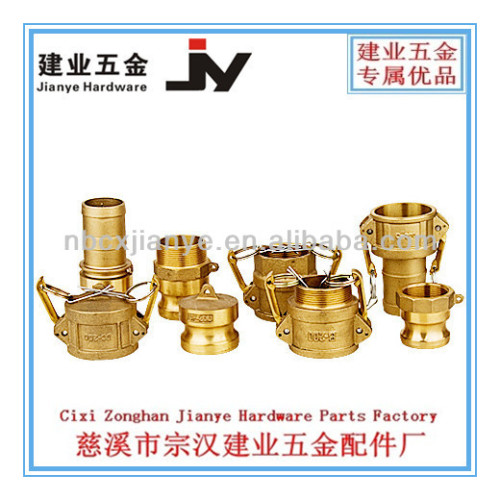 Brass Camlock Hose Coupling / Cam lock Groove Connector Adapter / Type A B C D E F DC DP