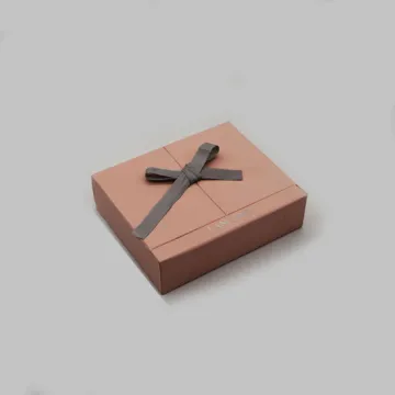 Custom Cosmetic Double Side Book Shape Paper Box