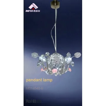 Combination aluminum frame droplight pendant lamp