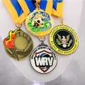 Medallas conmemorativas 3D de metal personal personalizada de alta calidad barata