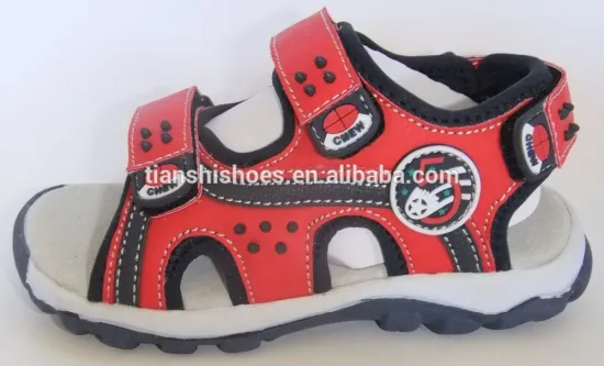 X17001 2016 wholesale latest design new kids pu sandals Children sandals