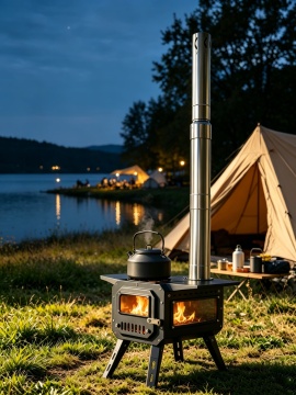 Sleek Vertical Drum Grills