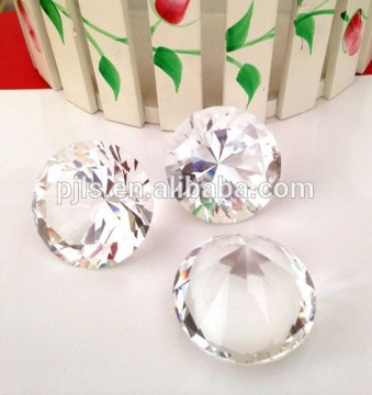 40mm clear K9 crystal diamond for gift and decorations