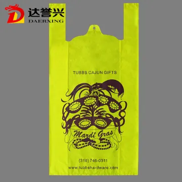 Recycle Candy Printing T-shirt Carryout Bag