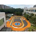 Várias cores de grânulos de borracha EPDM para jardins de infância