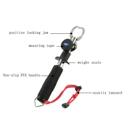 Fish Grip Nipper Snip Fishing Lure Pincer Scissor Cutter Lip grip Remove Hook Tackle Tool Fish Gripper Plier