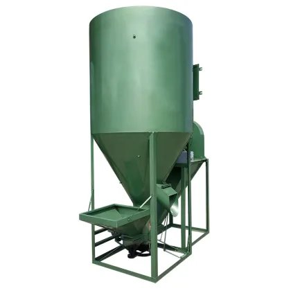 Vertical TMR Feed Mixer for Farmland Drum Poultry Animal Feed Mill