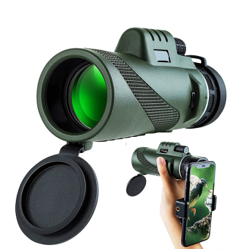 40X60 Portable HD Monocular with Phone Adapter and Tripod - M4060BC
