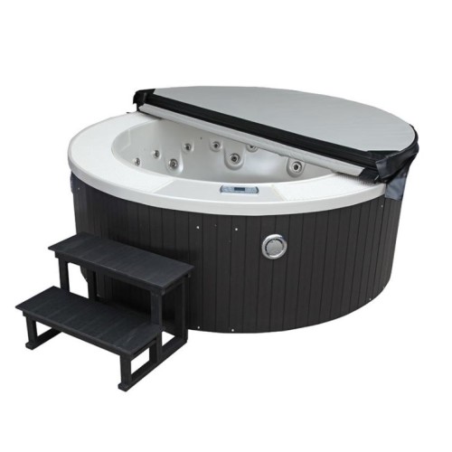 8 Person Wood Skirt Acrylic Outdoor Bath Tub