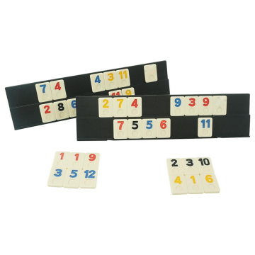 Professional custom mahjong tiles set rummy tiles game
