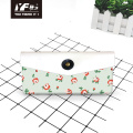 Custom flower ocean style PU leather pencil case&bag multifunctional hand bag