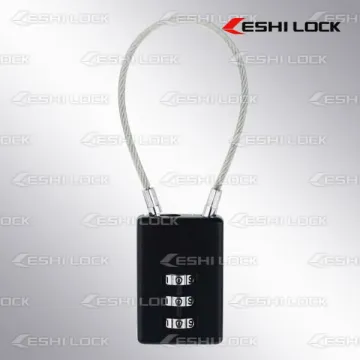 Cable Combination Padlock For Luggage, Suitcase, Travel Bag