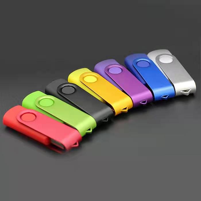 Borong Colorful Swivel Custom Logo USB Pen Drive