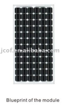 Monocrystalline silicon solar panels 72M-180 (614)