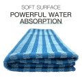 Stripe Pattern No Water Mark Car Cleaning Towel