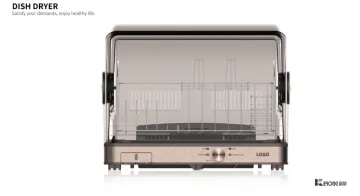 Hot Sale Plastic Dish Dryer with Elegant Look