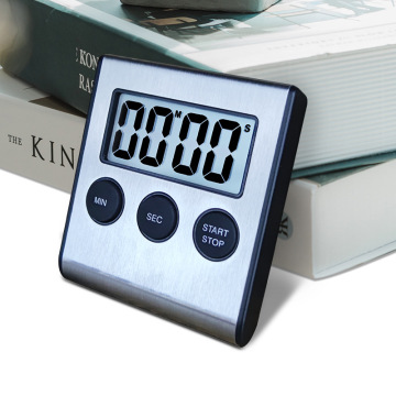 Digital Alarm Countdown Clock - Kitchen Cube Timer with Logo