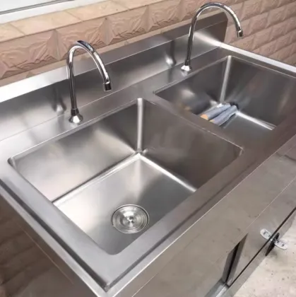 Induction Faucet Hospital Furniture Operating Room Wash Sink