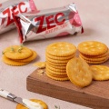 Lotte Small Round Biscuits with Zec Soda Flavor
