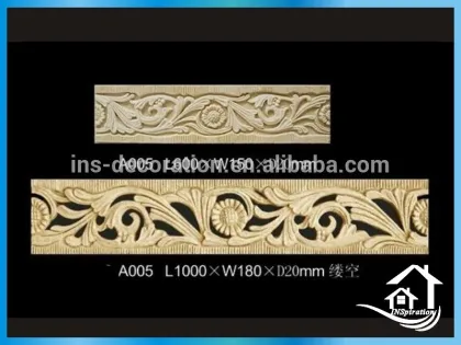 Western design stone door window frame