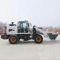 Small loader Four-wheel drive hydraulic forklift