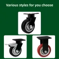 Hochleistungs -Doppel -Lager -Industrie -Fixe PU Caster