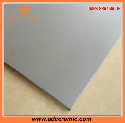 dark grey ceramic glazed tile for wall and floor ceramics for cheap