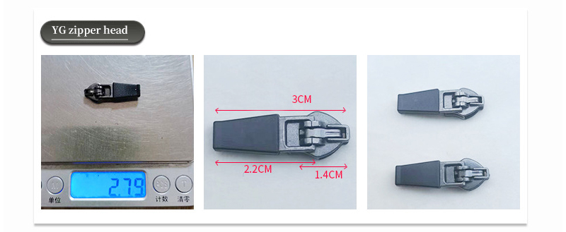 Nylon zipper head NLFZ-3-8