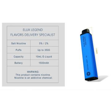 High Quality Elux Legend Disposable Vape Pen