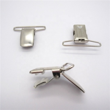Factory Supply 35mm Strong Metal Suspender Clip for Men's Braces