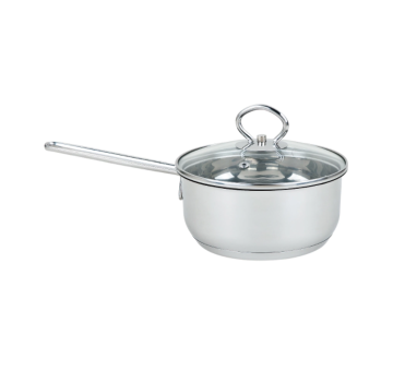 Household milk pan made of metal