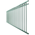 Galvanized Steel Fence Post Black Coated Steel Decorative Garden Fence Panel Supplier