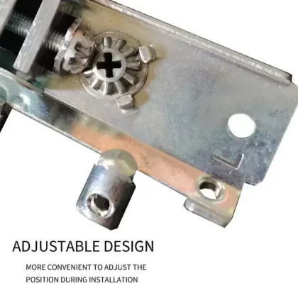 Adjust the iron hanging code of the cabinet up, down, left and right, three teeth concealed cabinet concealed hanging code galva